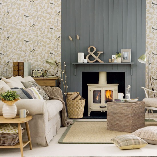 Amazing Traditional Living Room Decorating Ideas Grey neutrals traditional livingroom design