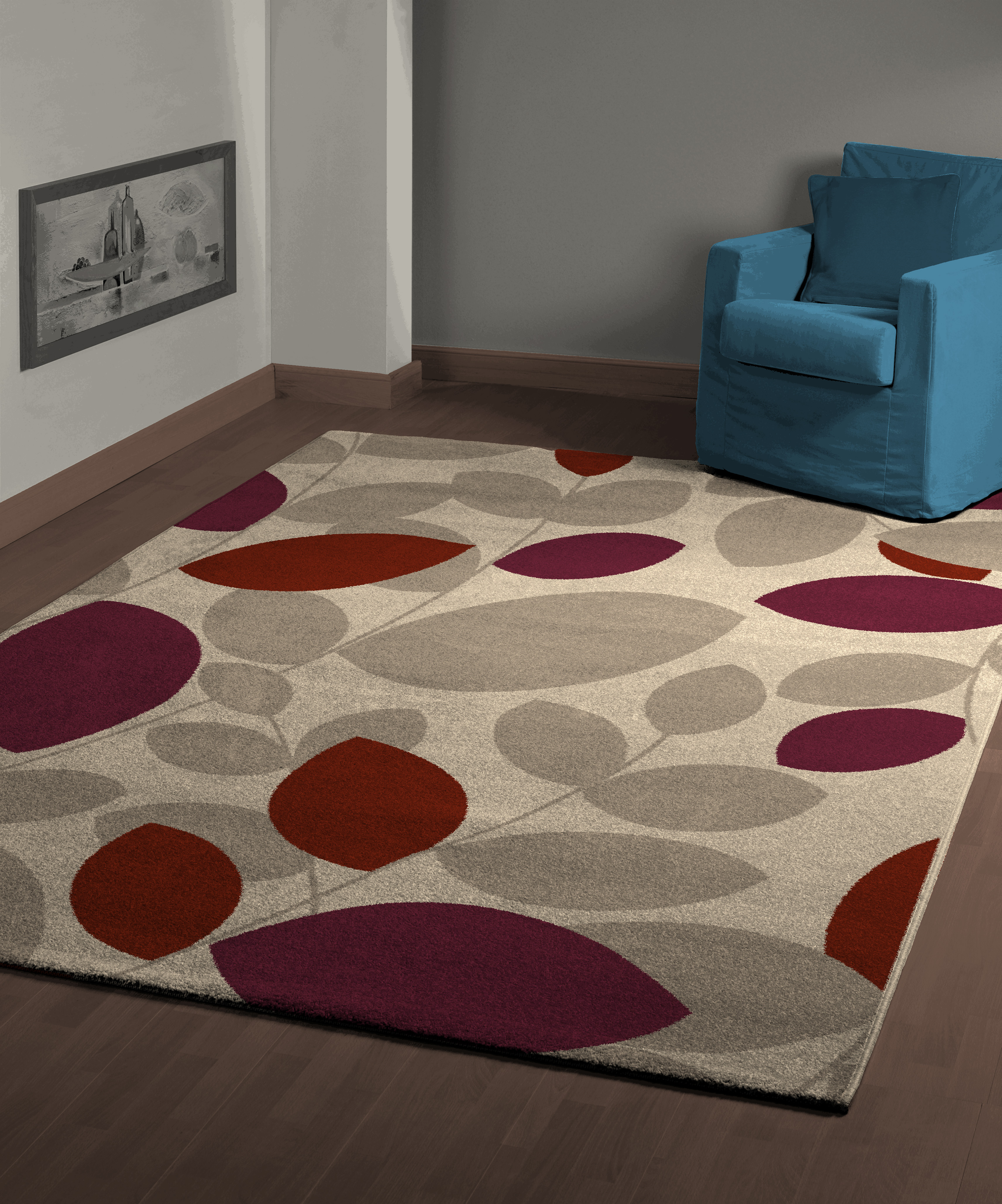 Amazing modern rug design for living room