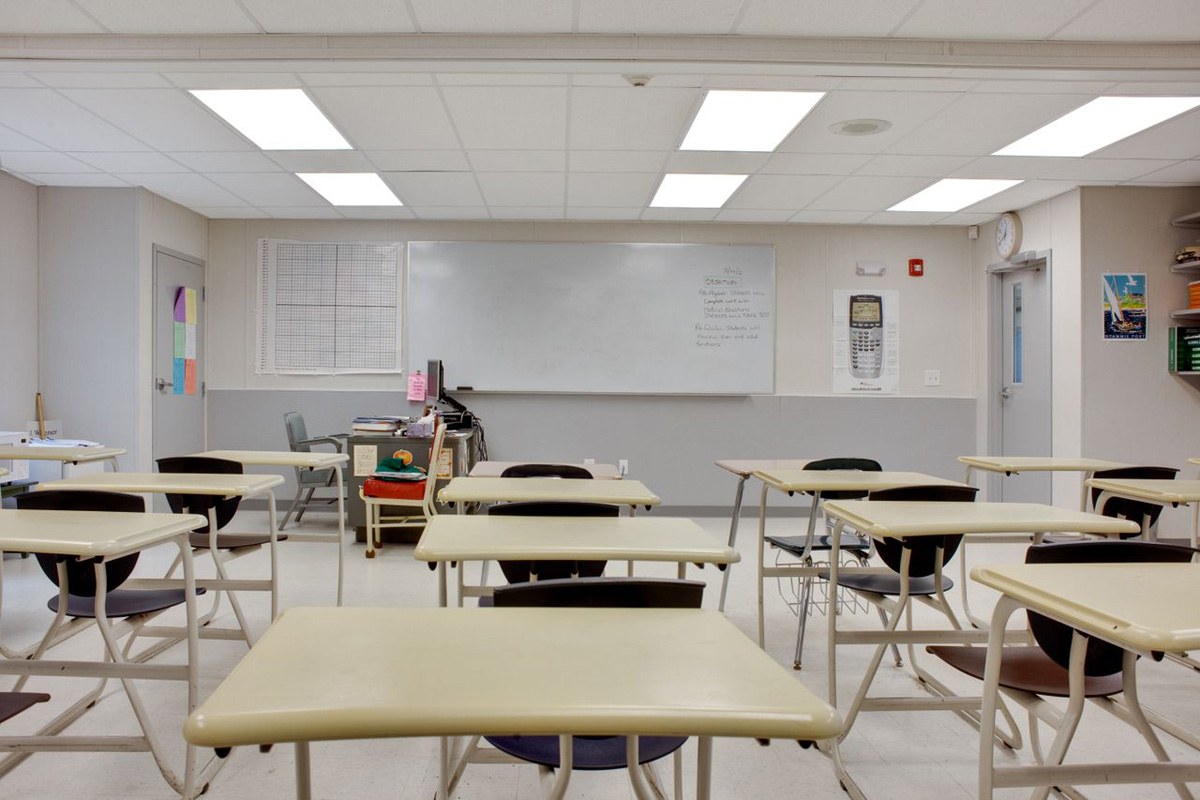 H.C. Wilcox Technical School , Interior Classroom Design