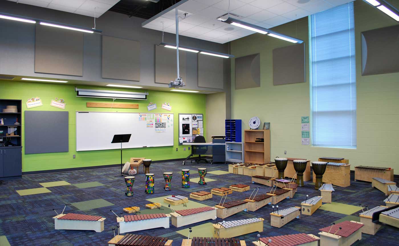 Modern Schools Art Interior Classroom Design
