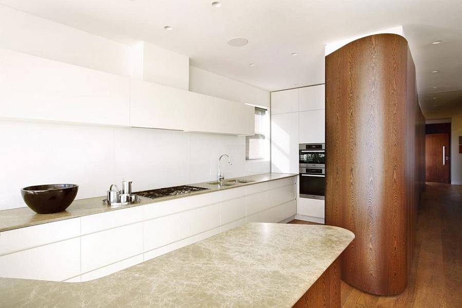 Marble Countertop and Wooden Flooring for Inspiration