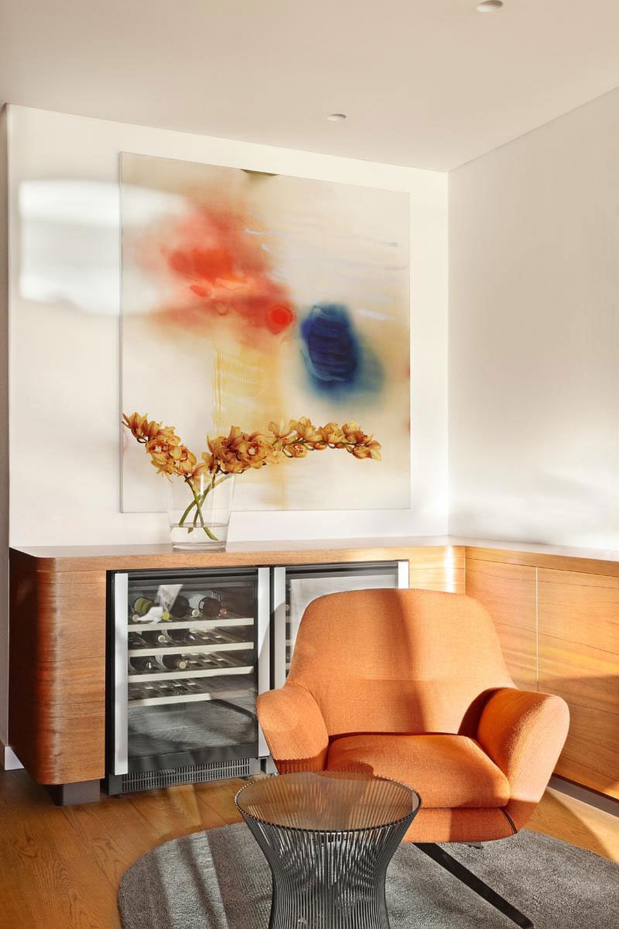 Orange Sofa Furniture and Colorful Style