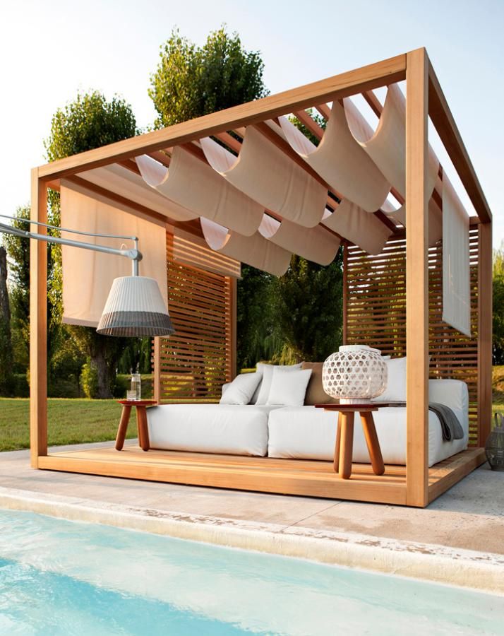 Outdoor Wooden Patio Design