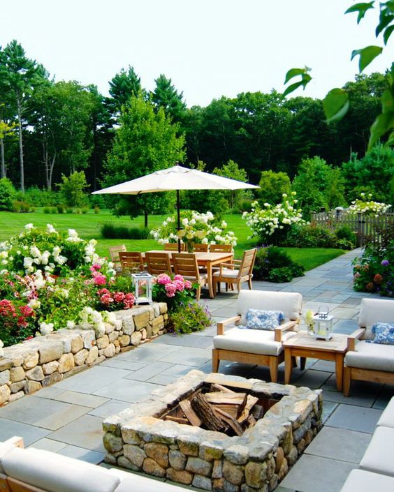 Contemporary patio furniture for backyard with fire pits Contemporary patio furniture for backyard with fire pits