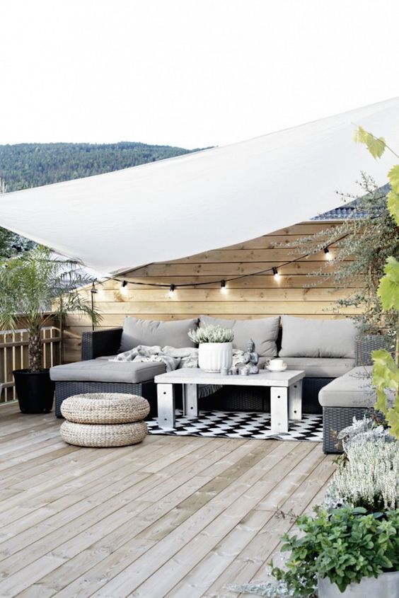 Contemporary patio furniture ideas with wooden floor Contemporary patio furniture ideas with wooden floor