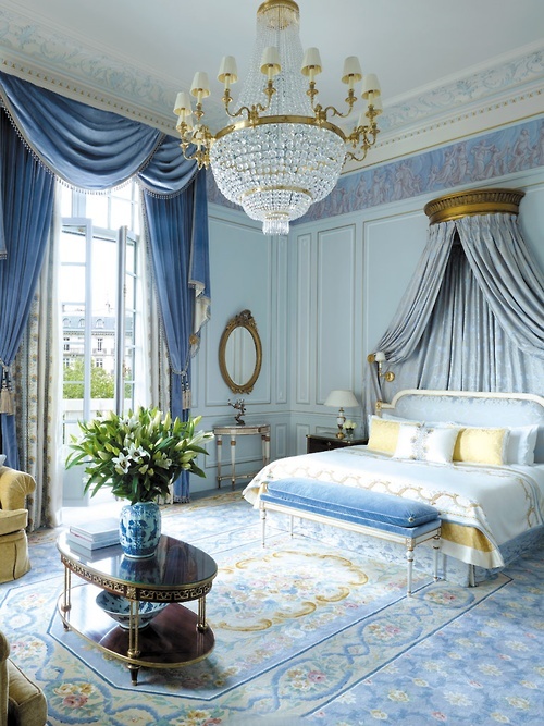 Gorgeous French master bedroom