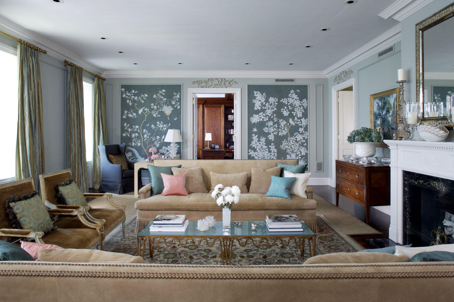 Interior Design under Living Room Decorated Among Beige Sofa Furniture Also Traditional Fireplace Ideas Design as Home Inspiration Interior Design under Living Room Decorated Among Beige Sofa Furniture Also Traditional Fireplace Ideas Design as Home Inspiration