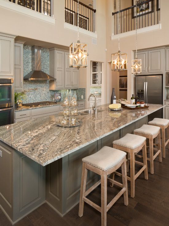 Grey Granite Kitchen Countertops With Neutral Color Grey Granite Kitchen Countertops With Neutral Color