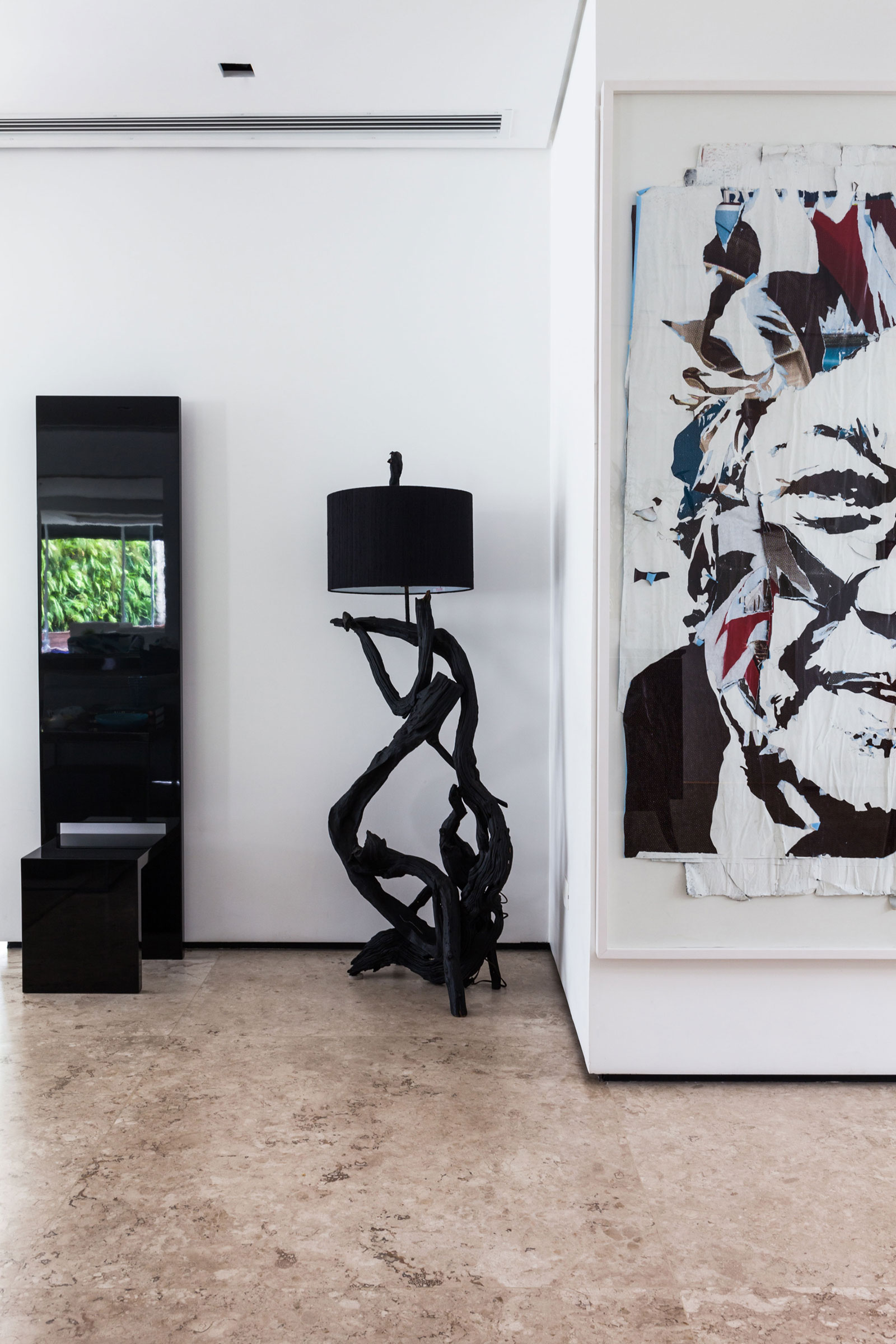 Living Room Corner Combined Among Unique Black Sitting Unit
