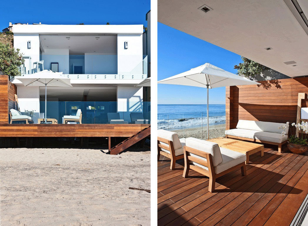 Decorated Among Wooden Deck Flooring Also Modern Small Home as Inspiration