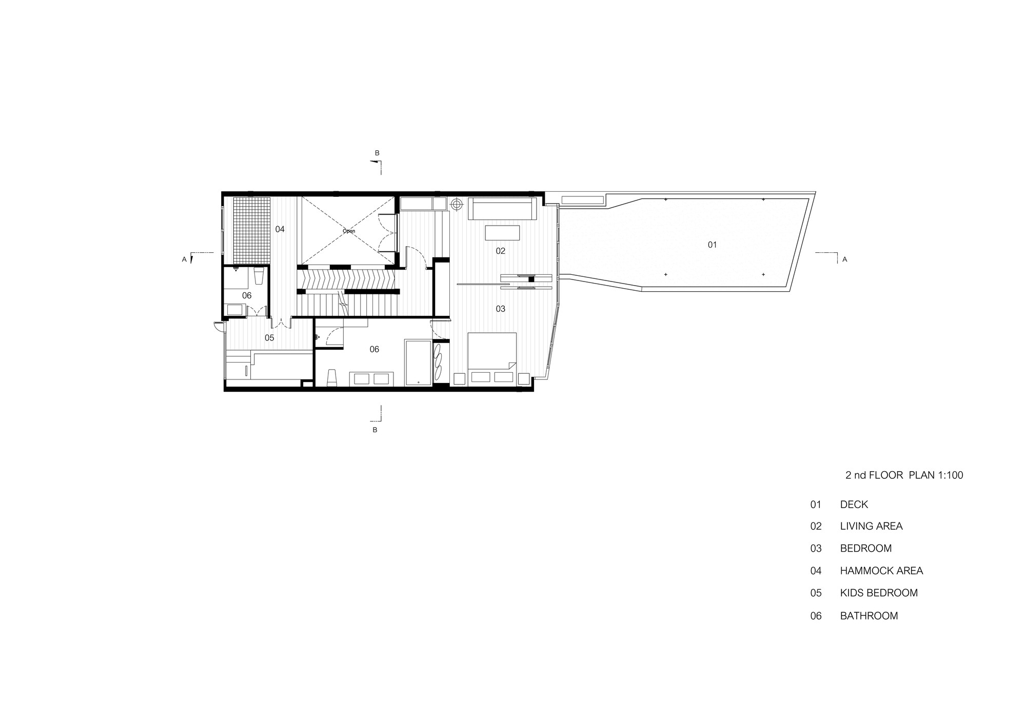 Second floor plan