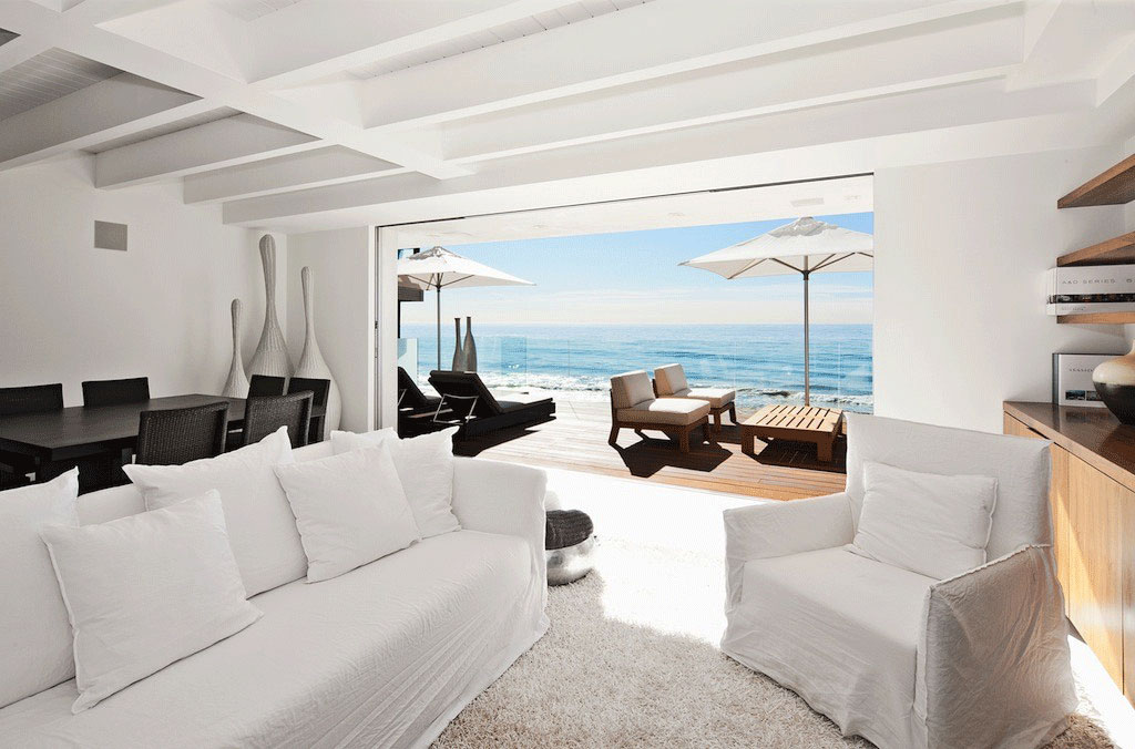 Sofa Furniture under Traditional Touch Combined Among Minimalist Dining Space under Black Furniture