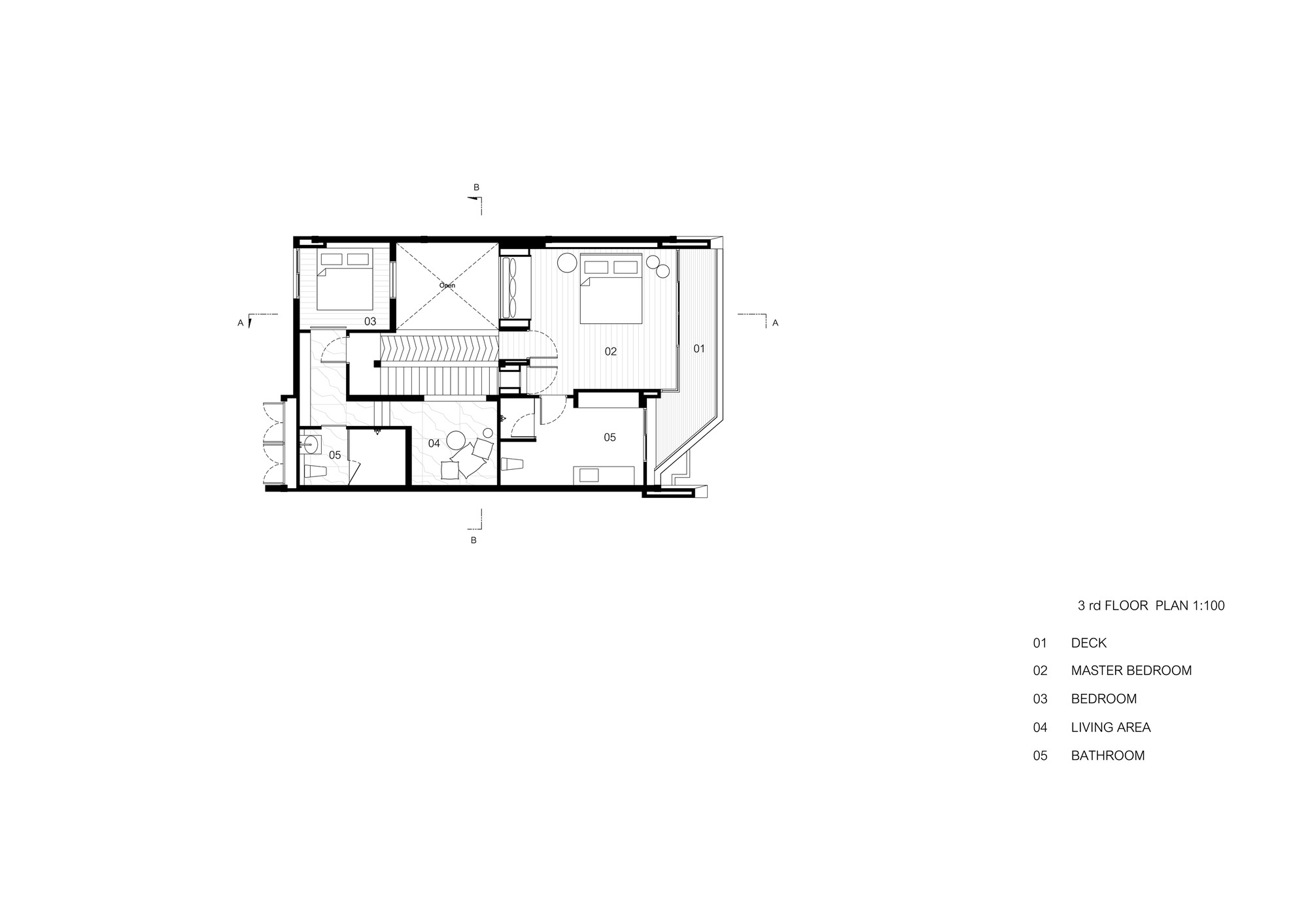 Third floor plan Third floor plan