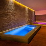 Indoor Pool Added Near Wooden Floor