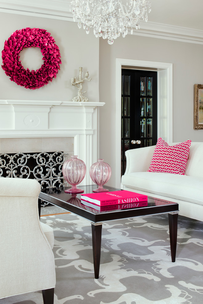 Mantel decorating with beautiful and natural garden wreath