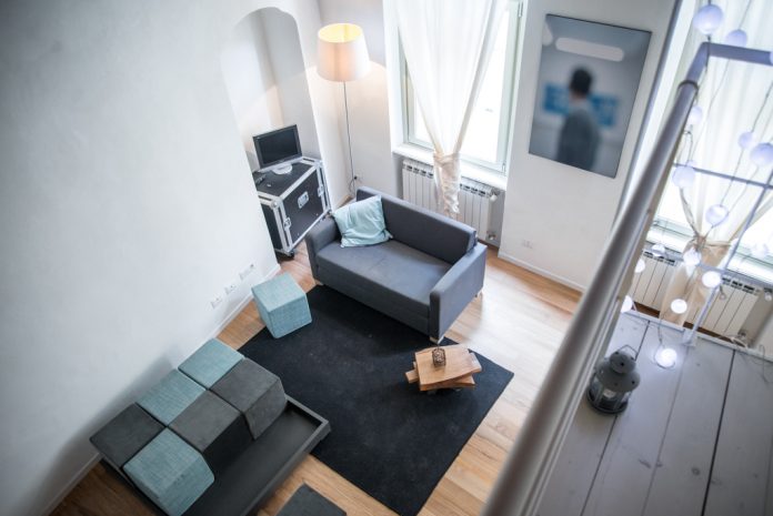 Via delle Orfane / Alluring Stylish Apartment by CON3STUDIO Via delle Orfane by CON3STUDIO - Living Area