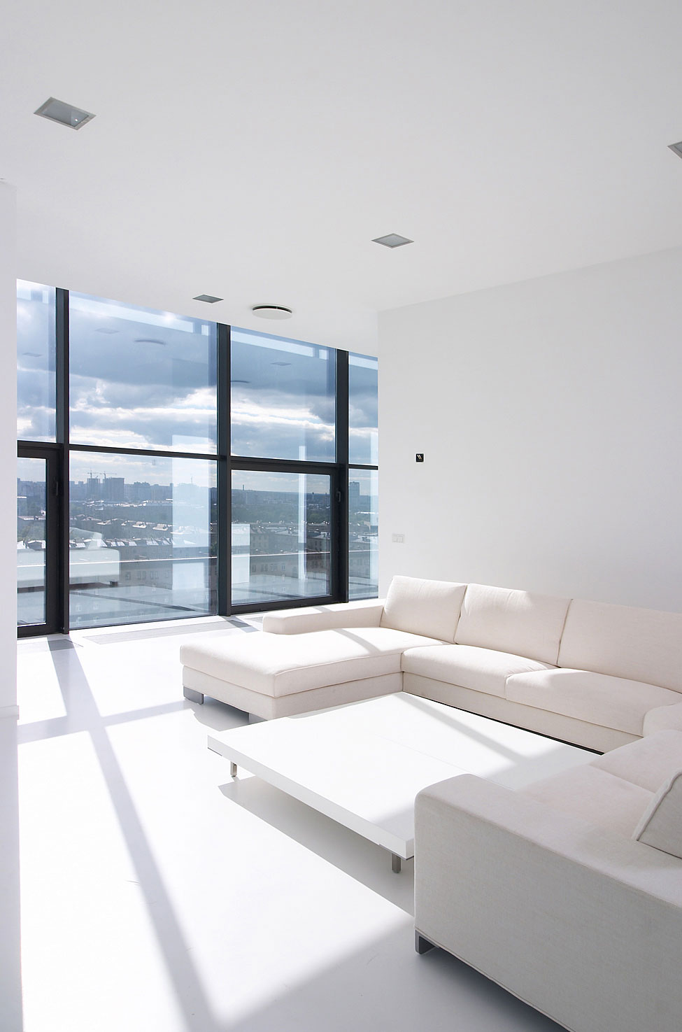 Marvelous Living Room Design Plan At Falcons Nest Penthouse Applied Clear Sectional Sofa Along With Clear Low Coffee Table Marvelous Living Room Design Plan At Falcons Nest Penthouse Applied Clear Sectional Sofa Along With Clear Low Coffee Table