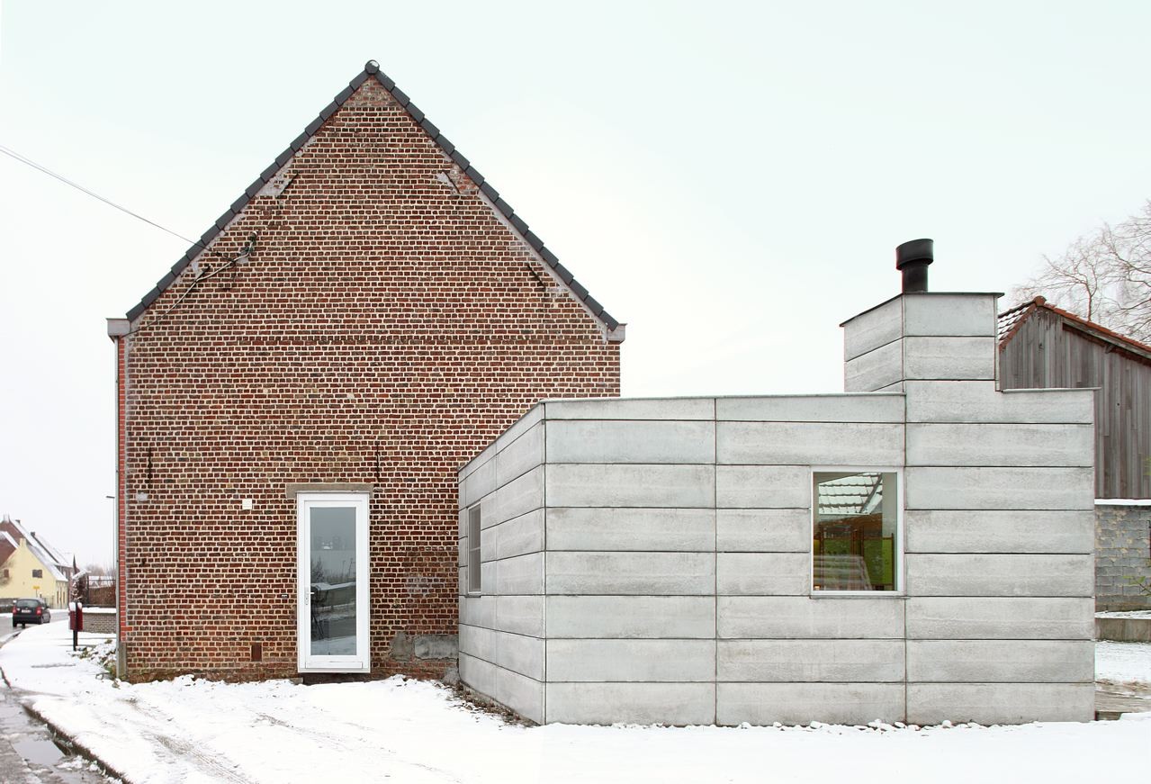 House H by Architecten de Vylder Vinck Taillieu - Next Pavillion Near Home Building As Home Complement House H by Architecten de Vylder Vinck Taillieu - Next Pavillion Near Home Building As Home Complement