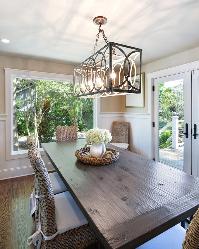 Coastal dining room Coastal dining room