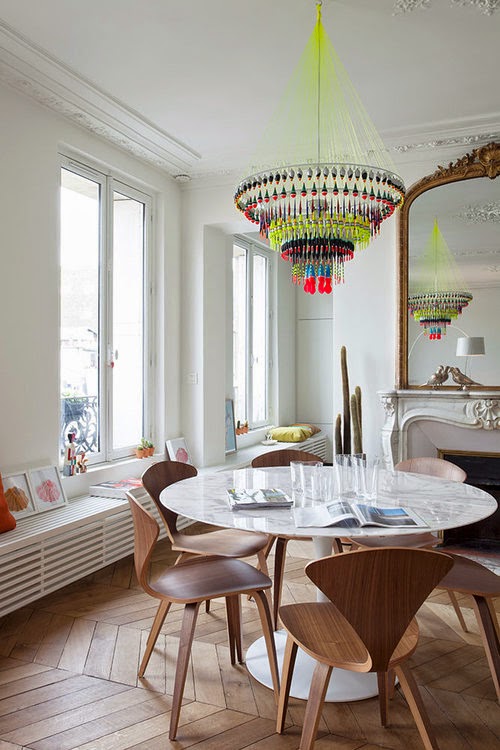 Colorful dining chandelier lighting design Colorful dining chandelier lighting design
