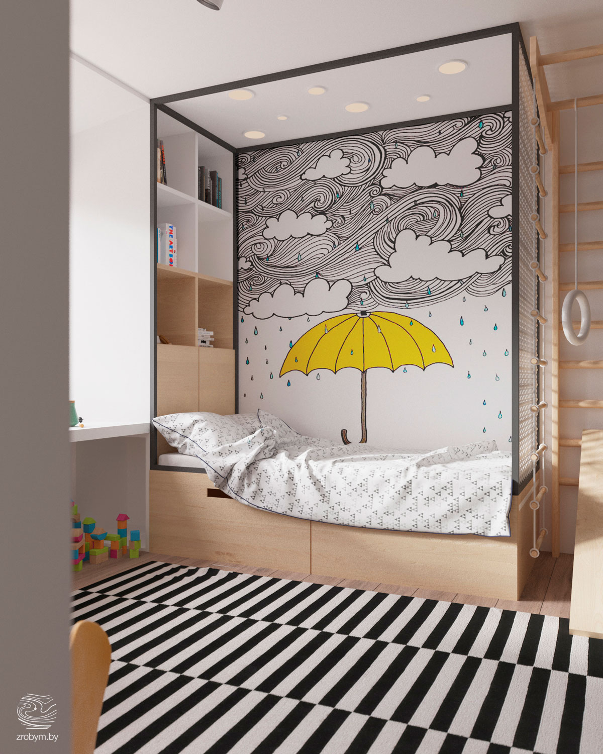 Modern Kids Bedroom Furniture